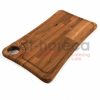 Kuvarz Ahşap Steak Sunum Board 34x18cm