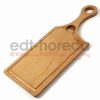 Kuvarz Ahşap Steak Servis Tahtası Egzotik Saplı 45x17cm