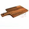 Kuvarz Ahşap Steak Tahtası Saplı 40x20cm