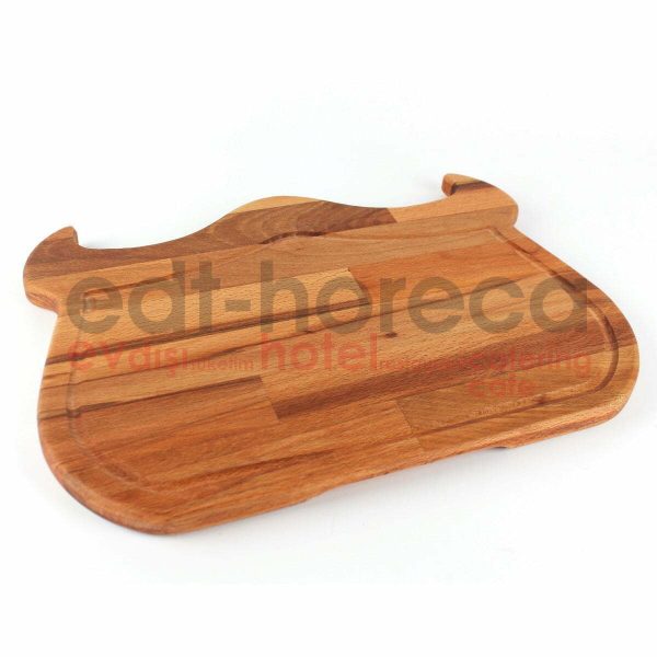 Kuvarz Wooden Steak Board Bull 37x25cm Beech
