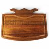Kuvarz Ahşap Steak Tahtası Koç 29x22cm İroko
