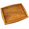 Kuvarz Ahşap Steak Sunum Tahtası 37x26cm
