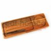 Kuvarz Ahşap Çay Kahve Servis Altlık 34x12cm
