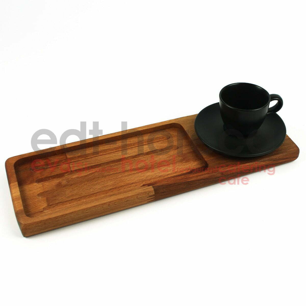 Kuvarz Ahşap Çay Kahve Servis Altlık 34x12cm 3 Kuvarz Ahşap Çay Kahve Servis Altlık 34x12cm - Image 3