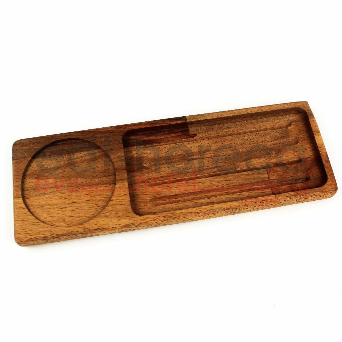 Kuvarz Ahşap Çay Kahve Servis Altlık 34x12cm 4 Kuvarz Ahşap Çay Kahve Servis Altlık 34x12cm - Image 4