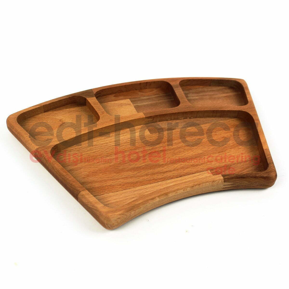 Kuvarz Ahşap Kahvaltı Çerez Tabağı Bölmeli 29x18cm 1 Kuvarz Ahşap Kahvaltı Çerez Tabağı Bölmeli 29x18cm