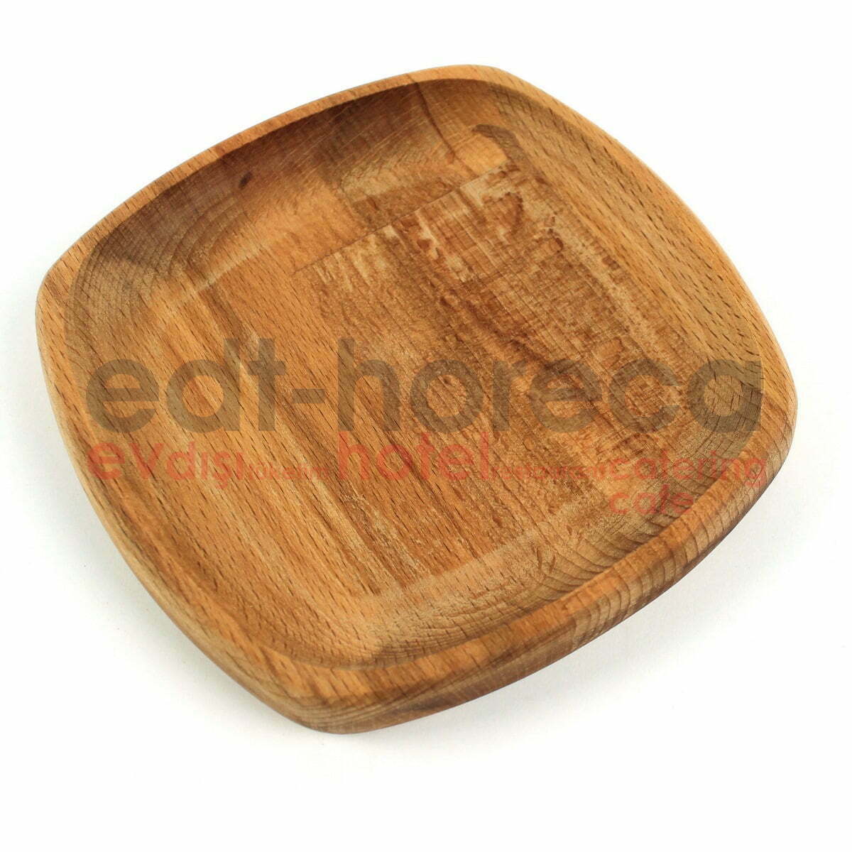Kuvarz Ahşap Oval Kare Sunum Tabağı 13x13cm 2 Kuvarz Ahşap Oval Kare Sunum Tabağı 13x13cm - Görsel 2