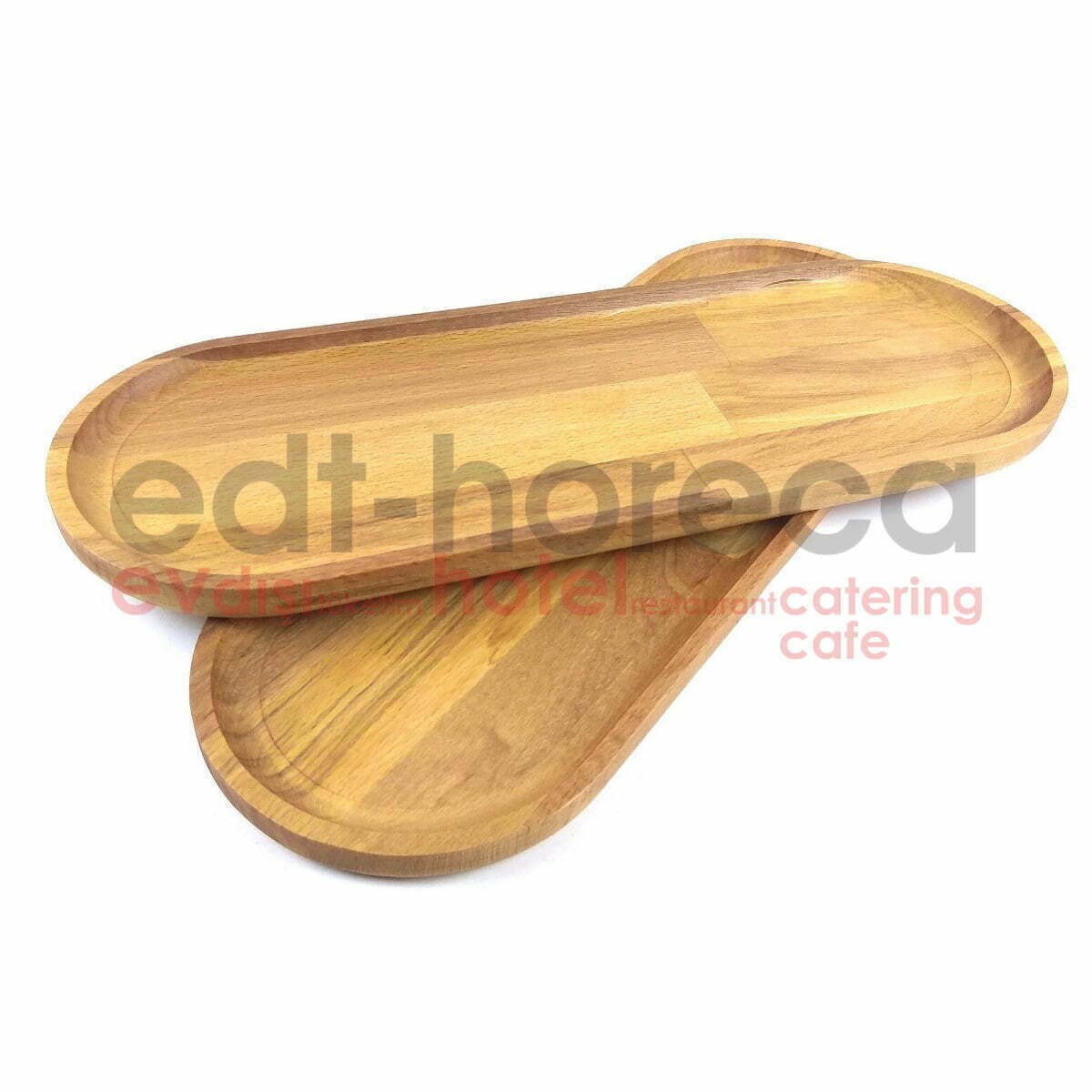 Kuvarz Ahşap Oval Kayık Tabağı 44x16cm Kayın 2 Kuvarz Ahşap Oval Kayık Tabağı 44x16cm Kayın - Image 2