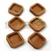 Kuvarz Ahşap Sosluk Lokumluk 7x7cm