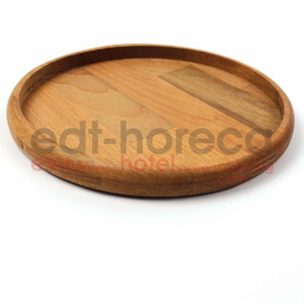 Kuvarz Wooden Serving Tray & Plate 20cm