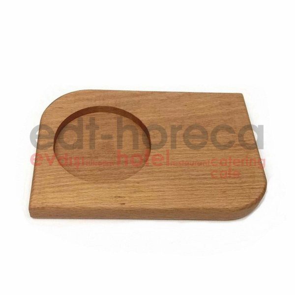 Kuvarz Ahşap Çikolata Servis Tahtası 21x14cm