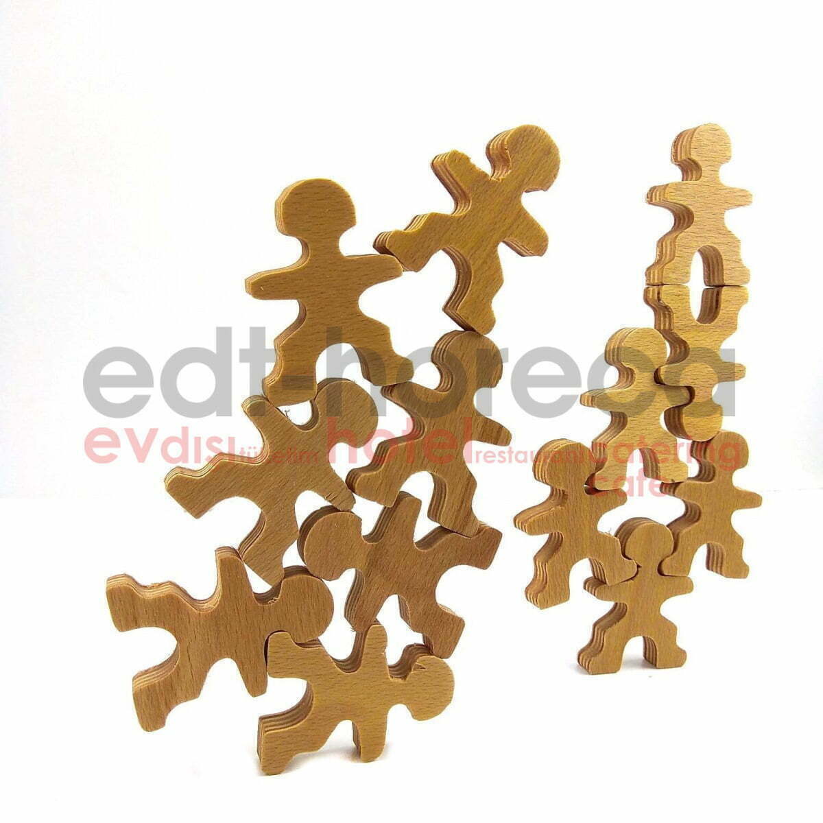 Kuvarz Akrobat Eğitici Ahşap Denge Oyunu 6,7x5cm 1 Kuvarz Akrobat Eğitici Ahşap Denge Oyunu 6,7x5cm
