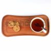 Kuvarz Ahşap Nescafe Çay Sunum 32x15cm