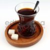Kuvarz Ahşap Çay Tabağı 12x10cm Kayın