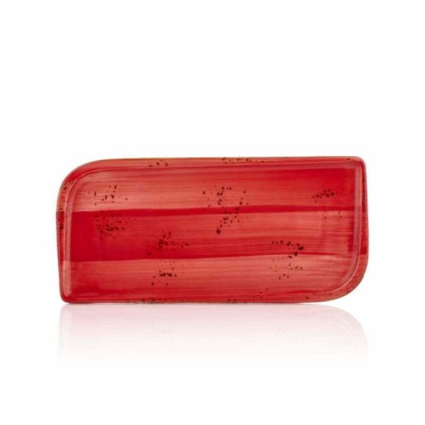 By Bone Ardent Porcelain Rectangle Flat Plate 40cm