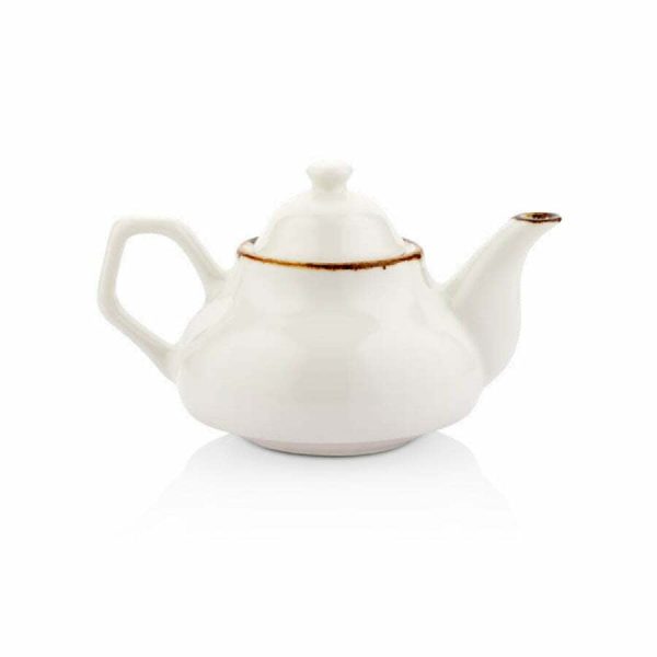 By Bone Gleam Porcelain Standart Tea Pot 850cc