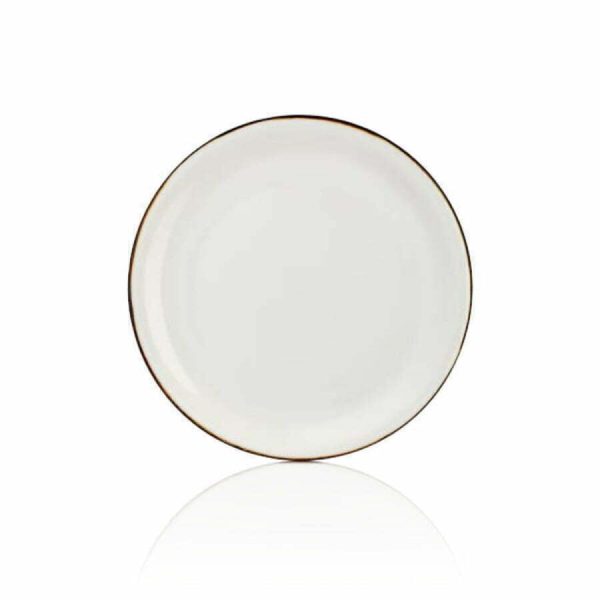 By Bone Gleam Zest Porselen Düz Tabak 19cm
