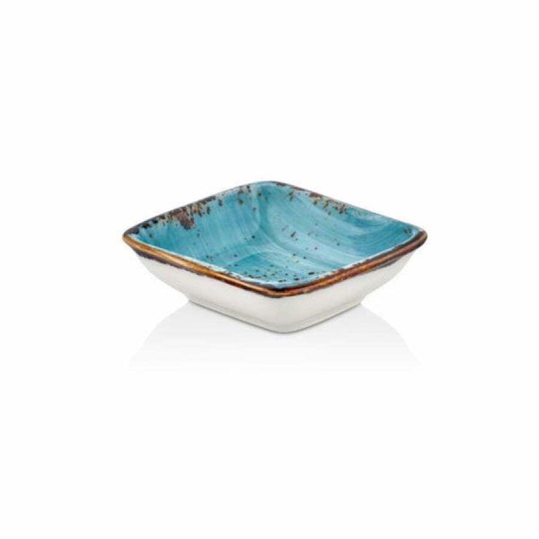 By Bone Infinity Porselen Kare Kase Tabak 13cm
