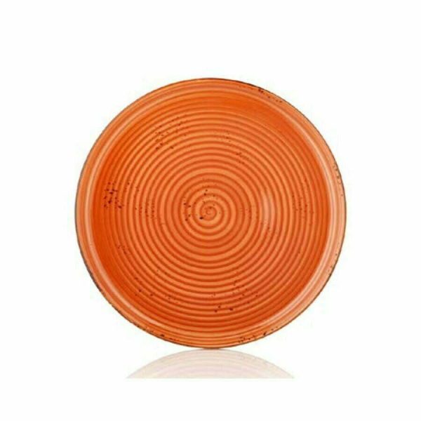 By Bone Laterite Porselen Düz Tabak 23cm