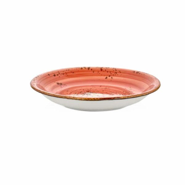 By Bone Laterite Porselen Çukur Tabak 21cm