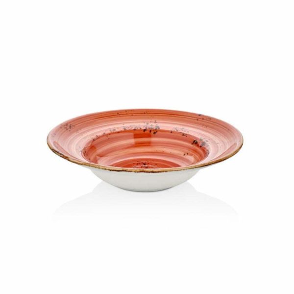 By Bone Laterite Porselen Çukur Makarna Tabağı 25cm