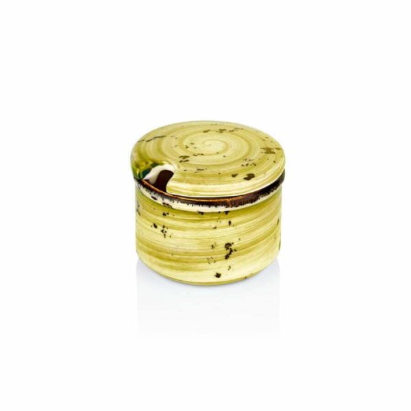 By Bone Sun Porcelain Sugar Cup 130cc