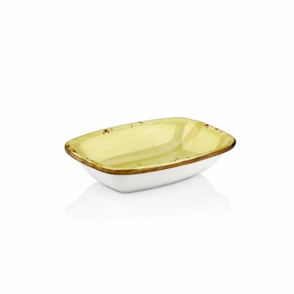 By Bone Sun Porselen Dik Kayık Tabak 16cm