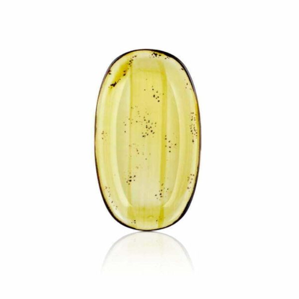 By Bone Sun Porselen Oval Tabak 19cm