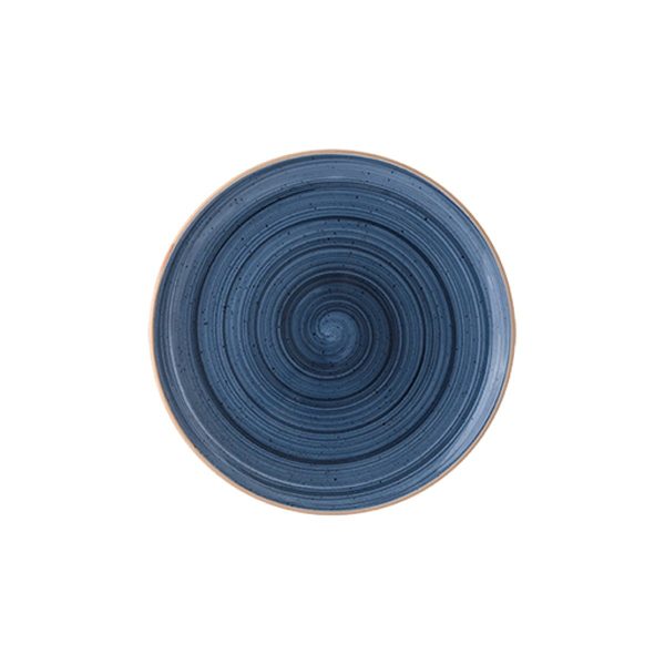 Bonna Dusk Brown Gourmet Porcelain Flat Plate 25cm