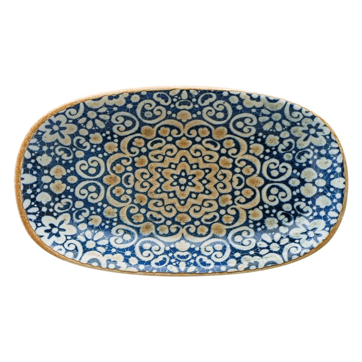 Bonna Alhambra Gourmet Porselen Oval Kayık Tabak 34x19cm 1 Bonna Alhambra Gourmet Porselen Oval Kayık Tabak 34x19cm