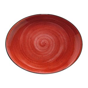 Bonna Passion Moove Porselen Oval Tabak 25cm