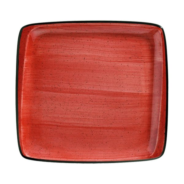 Bonna Passion Moove Porcelain Square Plate 27x25cm