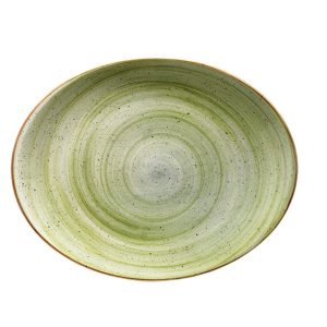 Bonna Theraphy Moove Porselen Oval Tabak 25cm