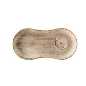Bonna Terrain Gourmet Porselen Sunum Tabağı 25x12cm