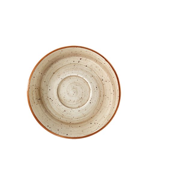 Bonna Terrain Gourmet Porselen Kahve Fincanı Tabağı 12cm
