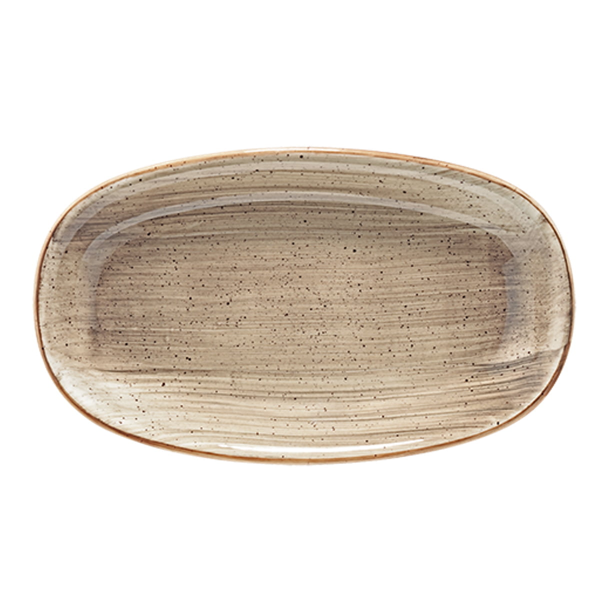 Bonna Terrain Gourmet Porselen Oval Kayık Tabak 19x11cm 1 Bonna Terrain Gourmet Porselen Oval Kayık Tabak 19x11cm