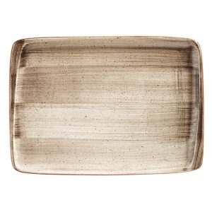 Bonna Terrain Moove Porselen Dikdörtgen Tabak 36x25cm