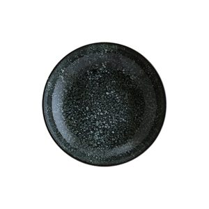 Bonna Cosmos Black Bloom Porselen Çukur Tabak 25cm