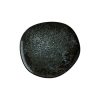 Bonna Cosmos Black Vago Porselen Düz Tabak 15cm