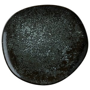 Bonna Cosmos Black Vago Porselen Düz Tabak 29cm