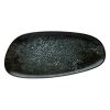 Bonna Cosmos Black Vago Porselen Dikdörtgen Tabak 36cm