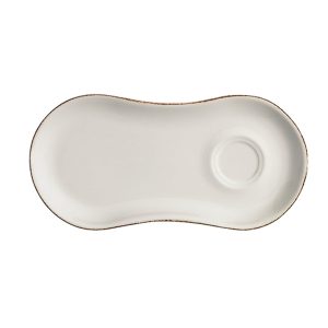 Bonna Retro Gourmet Porselen Sunum Tabağı 25x12cm