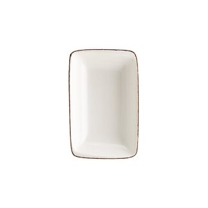 Bonna Retro Moove Porselen Dik Kayık Tabak 15x9cm