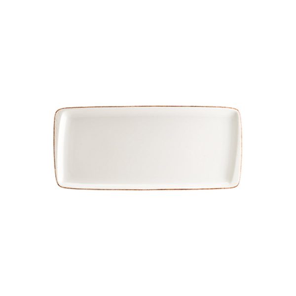 Bonna Retro Moove Porselen Dikdörtgen Tabak 34x16cm