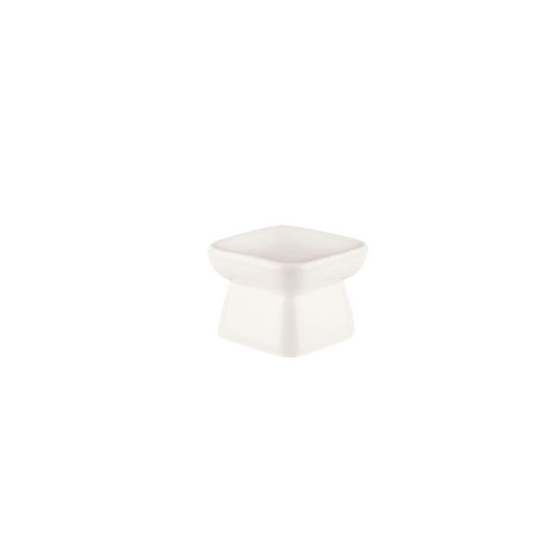Bonna Geo Porcelain Square Minimal Dish 6,5x6,5x5cm
