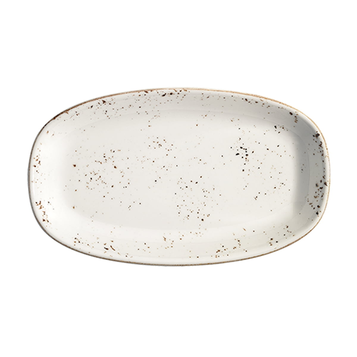 Bonna Grain Gourmet Porselen Oval Kayık Tabak 34x19cm 1 Bonna Grain Gourmet Porselen Oval Kayık Tabak 34x19cm