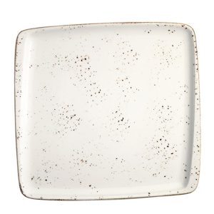 Bonna Grain Moove Porselen Kare Tabak 22x20cm