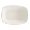 Bonna Gourmet Porselen Dikdörtgen Kayık Tabak 17x11,5cm