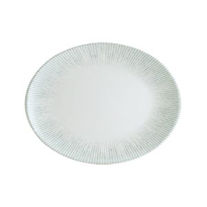 Bonna Iris Moove Porselen Oval Tabak 25cm