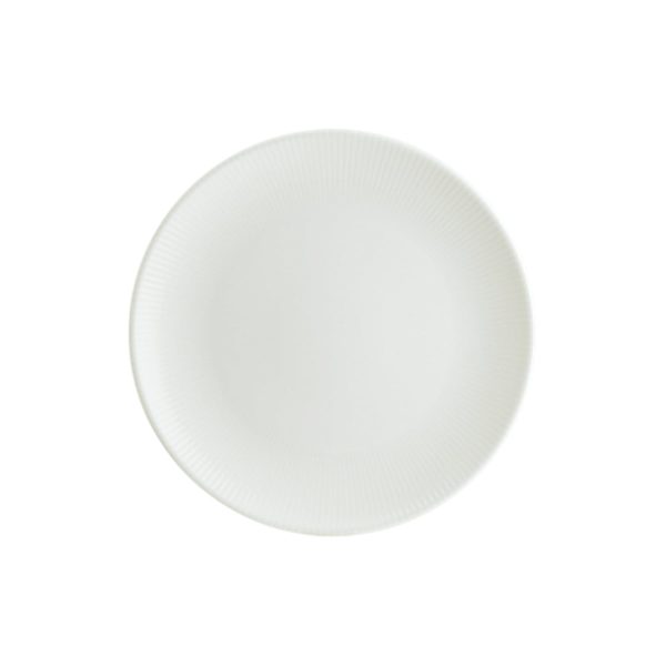 Bonna Iris White Gourmet Porcelain Flat Plate 17cm